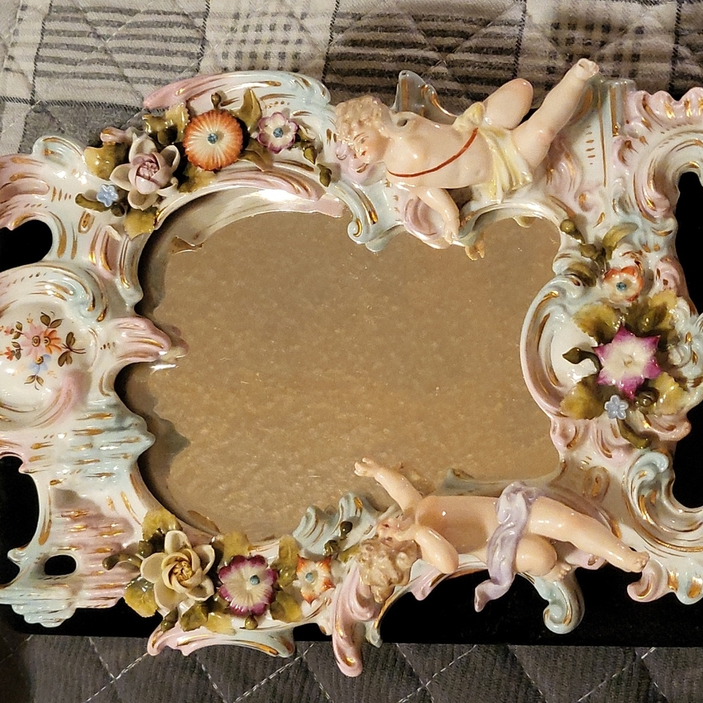Antique Mini Hanging Mirror